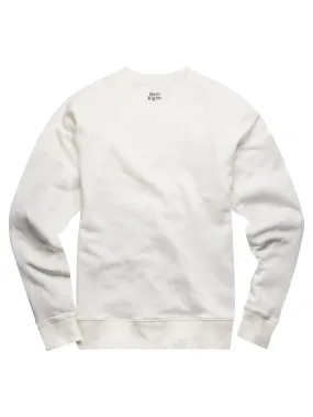 Crew Neck Sweater - White