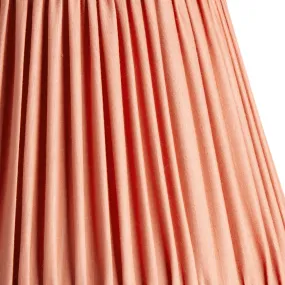 16cm empire shade in Coral silk