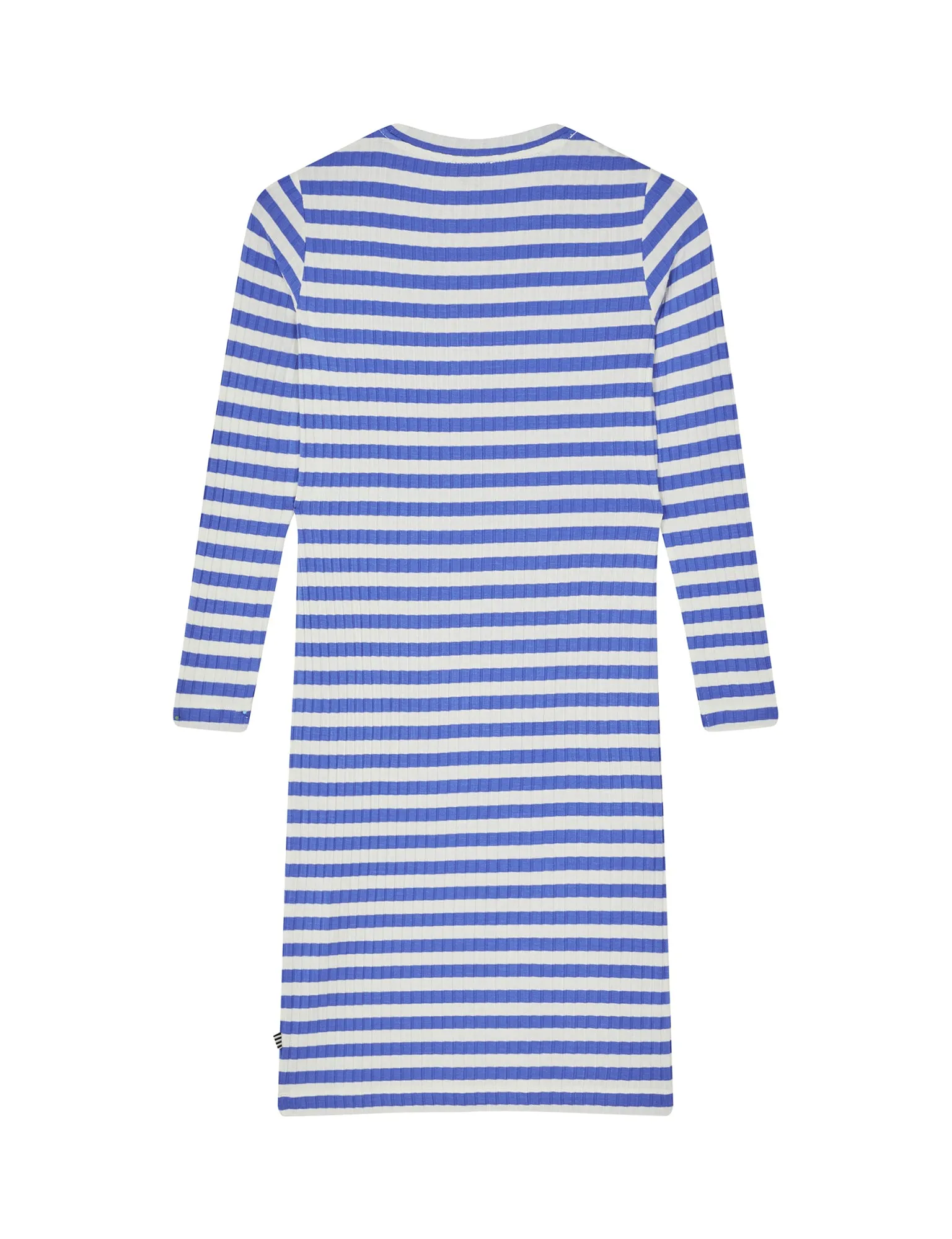 5x5 Classic Stripe Dubina Dress, Amparo Blue/ Vanilla Ice