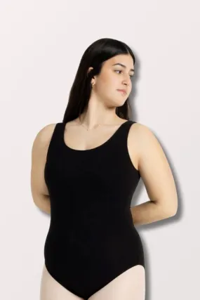 Adult Tank Leotard - Black