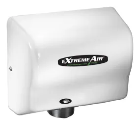 AMERICAN DRYER® GXT9-M eXtremeAir® HAND DRYER - Steel White Auto High Speed Heated Universal Voltage