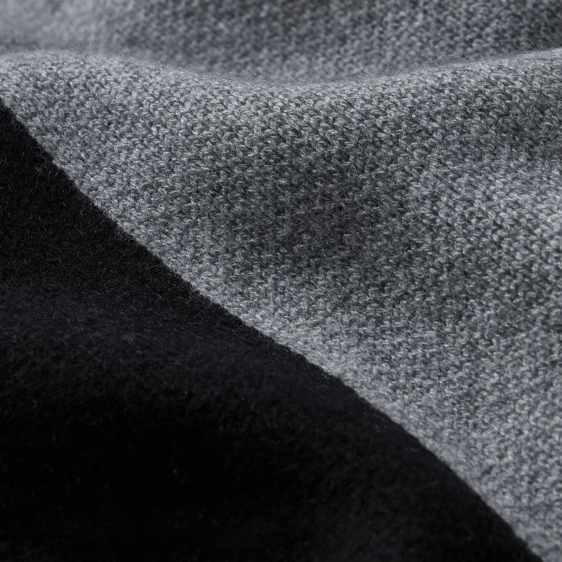 Baja Mexico Cashmere Blanket - Black/White