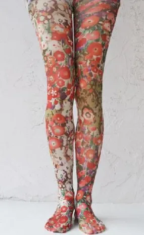 Bouquet Beauty | Printed Tights