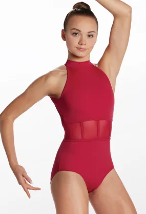 Caged Waist Leotard - RED only