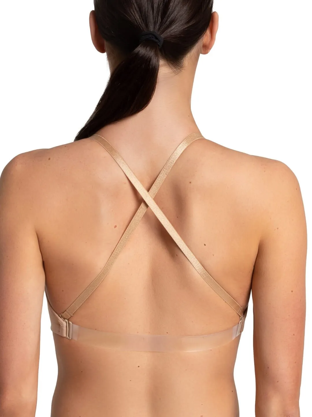 CAPEZIO 3683 SEAMLESS BRA CLEAR STRAP