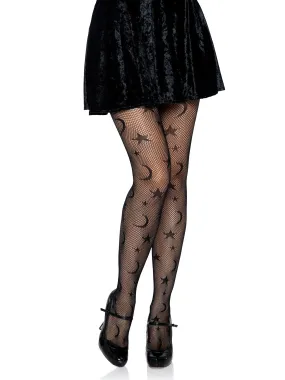 Celestial Fishnet Tights