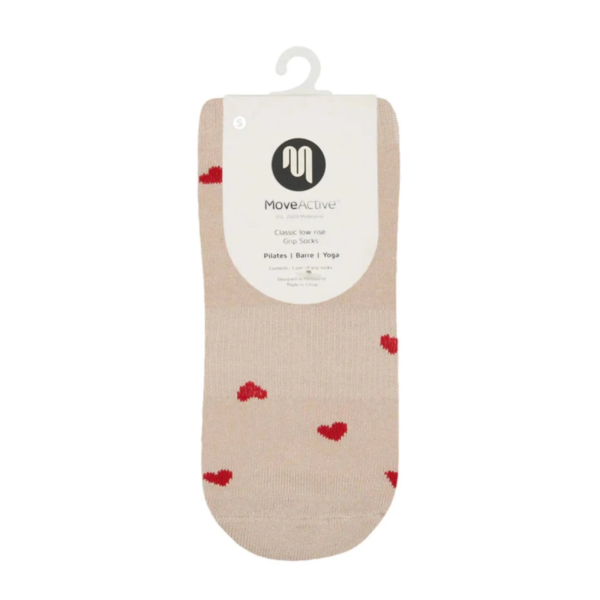 Classic Low Rise Grip Socks - Love Me (Barre / Pilates)