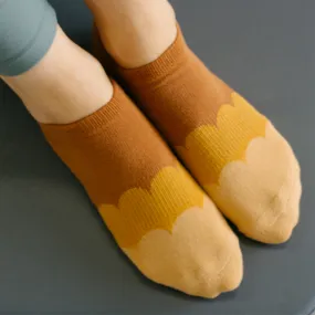 Classic Low Rise Grip Socks - Waffle (Barre / Pilates)