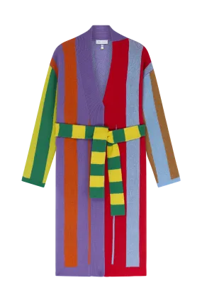 Colorblock Stripe Cardigan