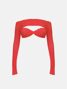 Davina Top Vixen Red