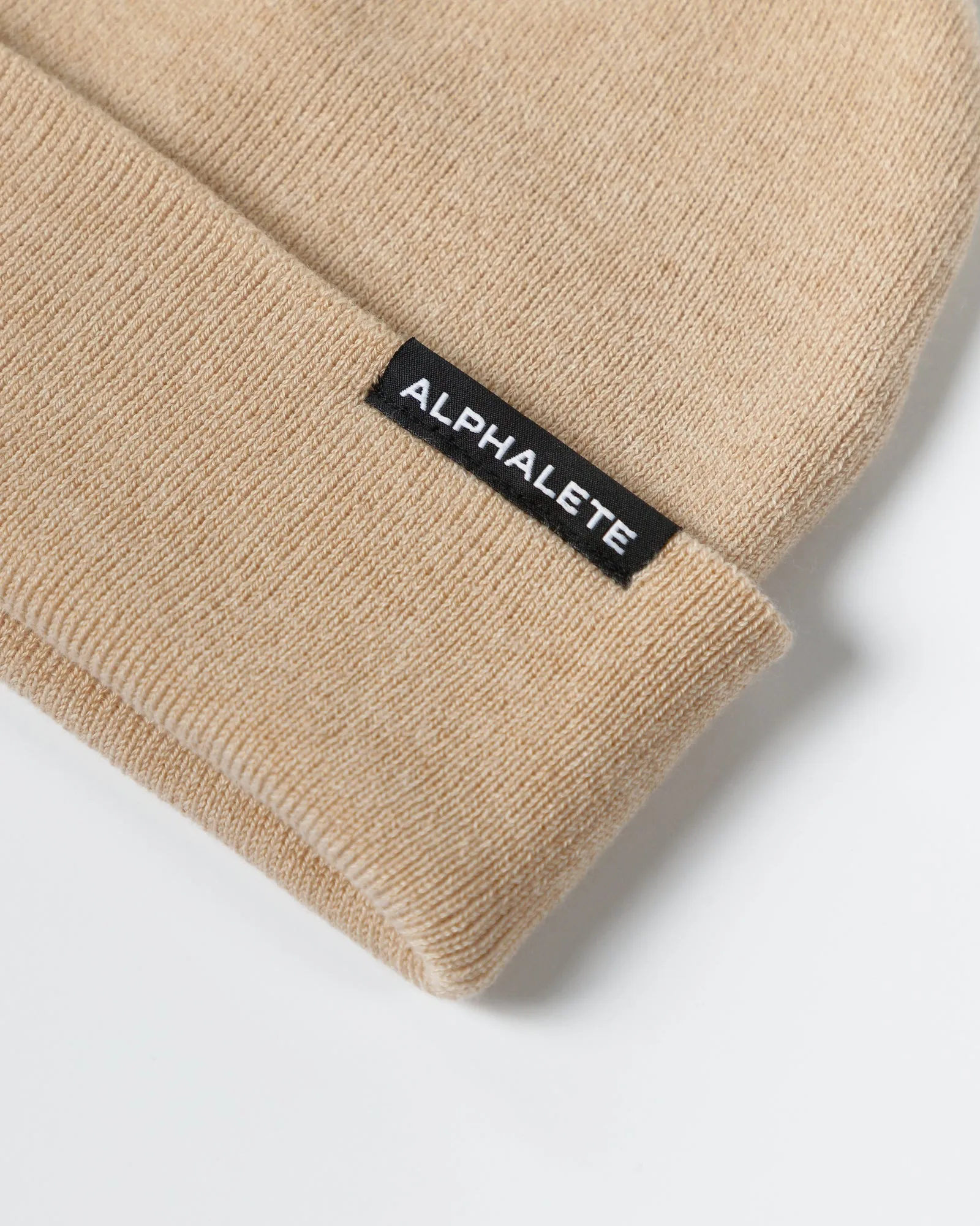 Essential Foldover Beanie - Linen