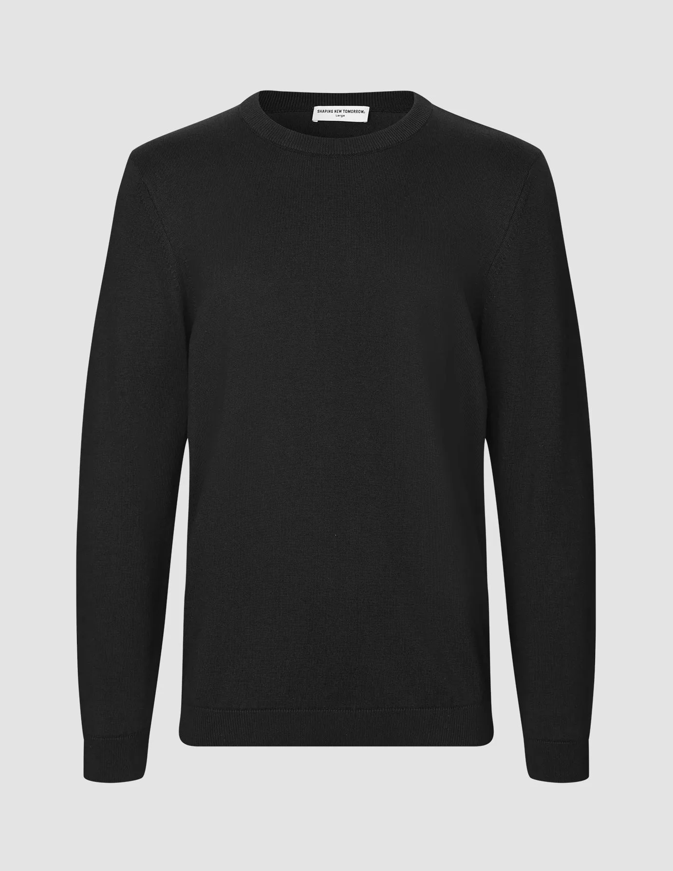 Everyday Knit Crewneck Black