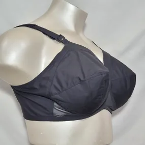 Exquisite Form 532 Original Fully Wire Free Bra 42D Black NEW WITHOUT TAGS