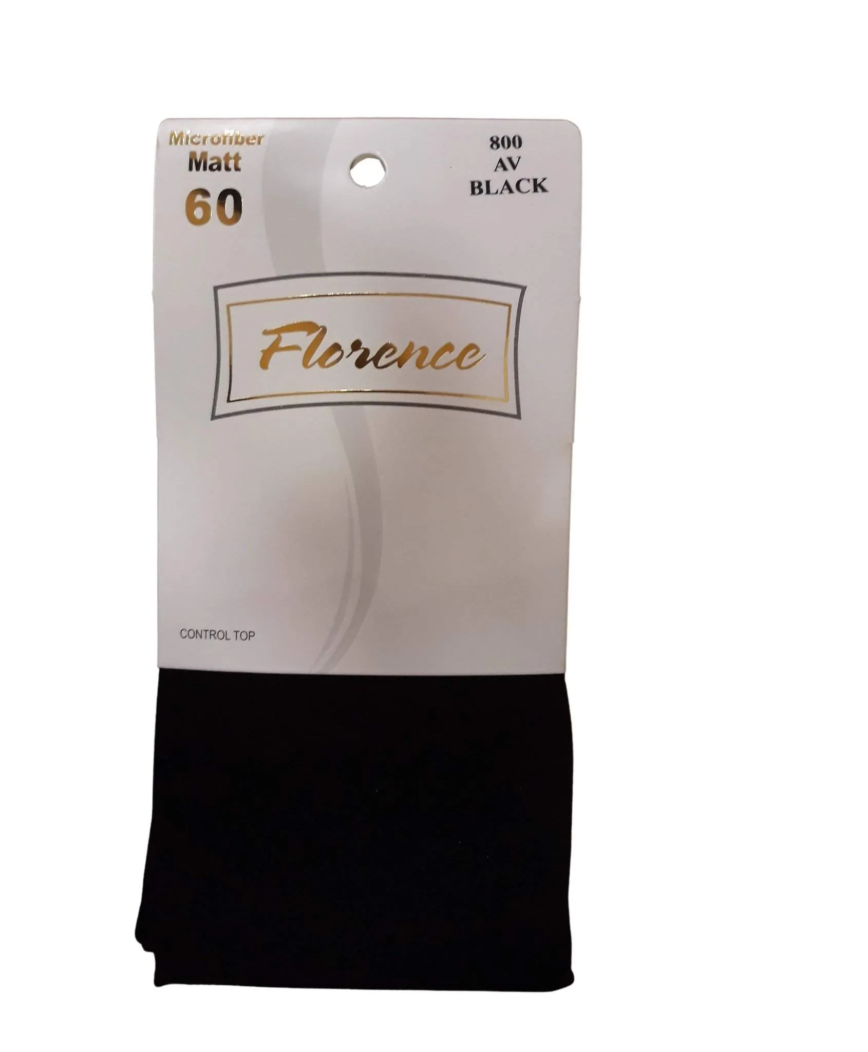 Florence Microfiber Matt Black Opaque Tights 60 Denier Women Tights Style: 800