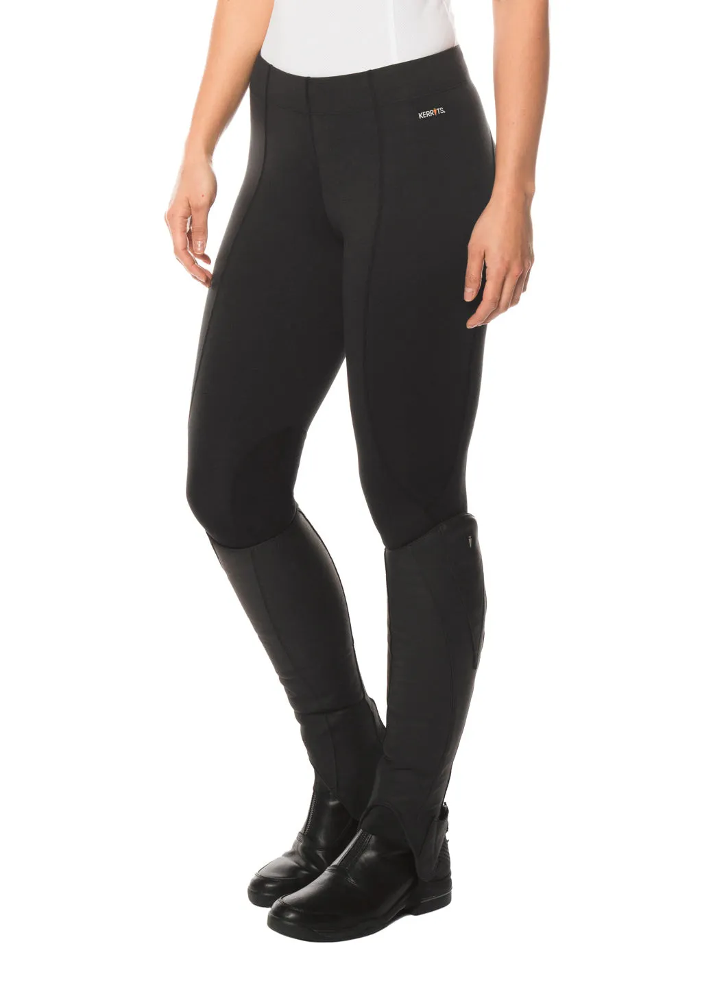 Flow Rise Knee Patch Performance Tight