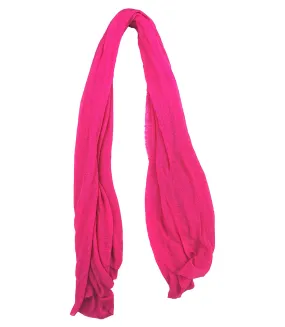 Fuchsia Small Cashmere Plain Scarf