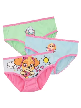 Pack of 3 Girls Paw Patrol Printed Underwear Set