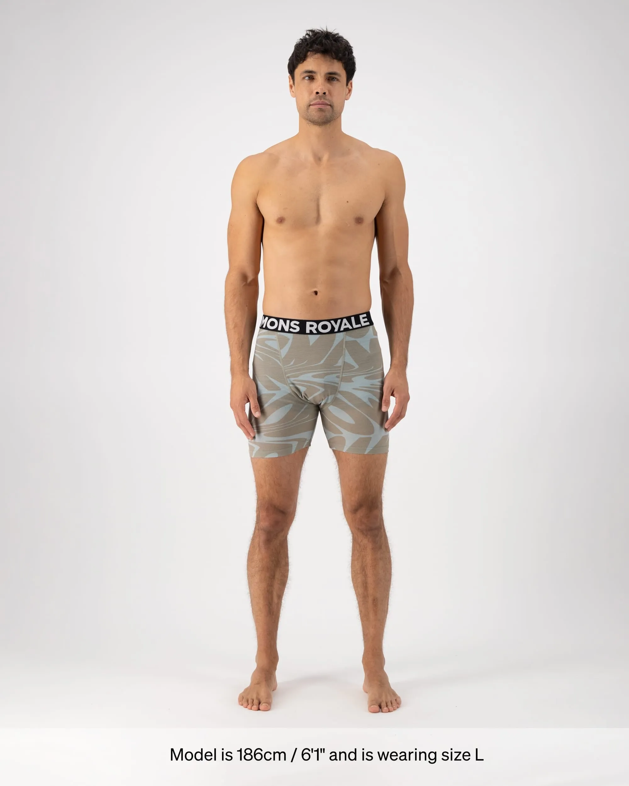 Hold 'em Merino Boxer - Signal Lost Glacier