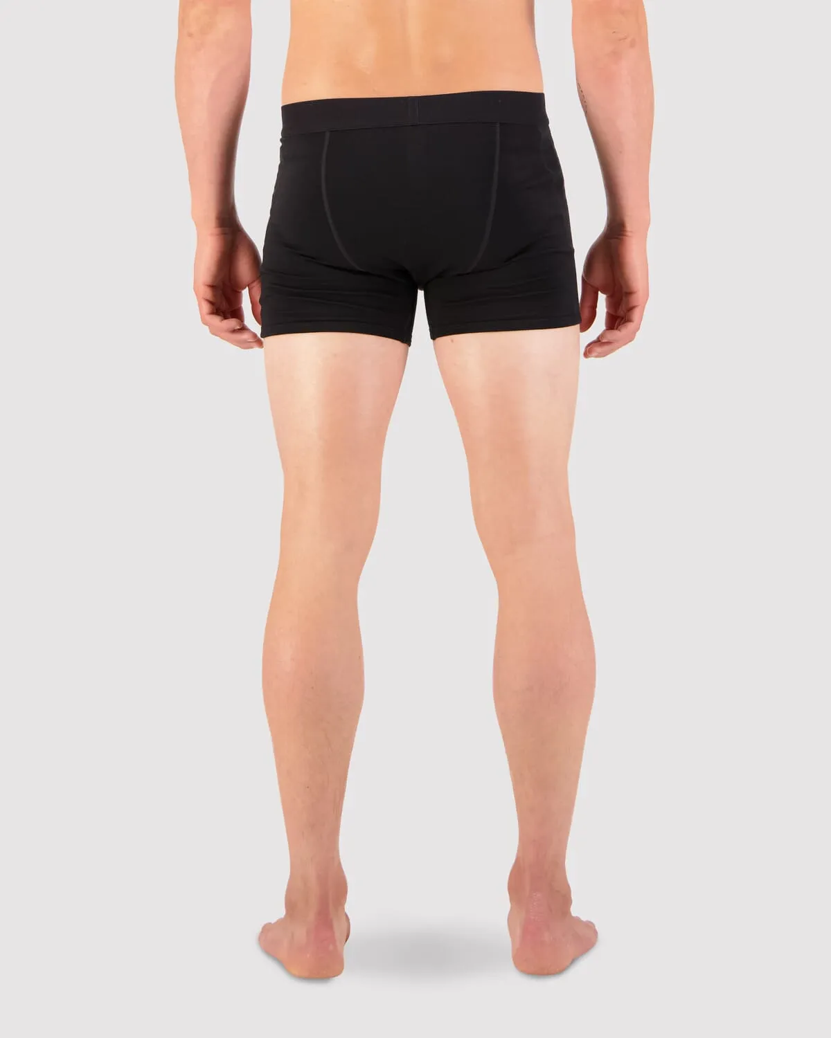 Hold 'em Shorty Merino Boxer - Black