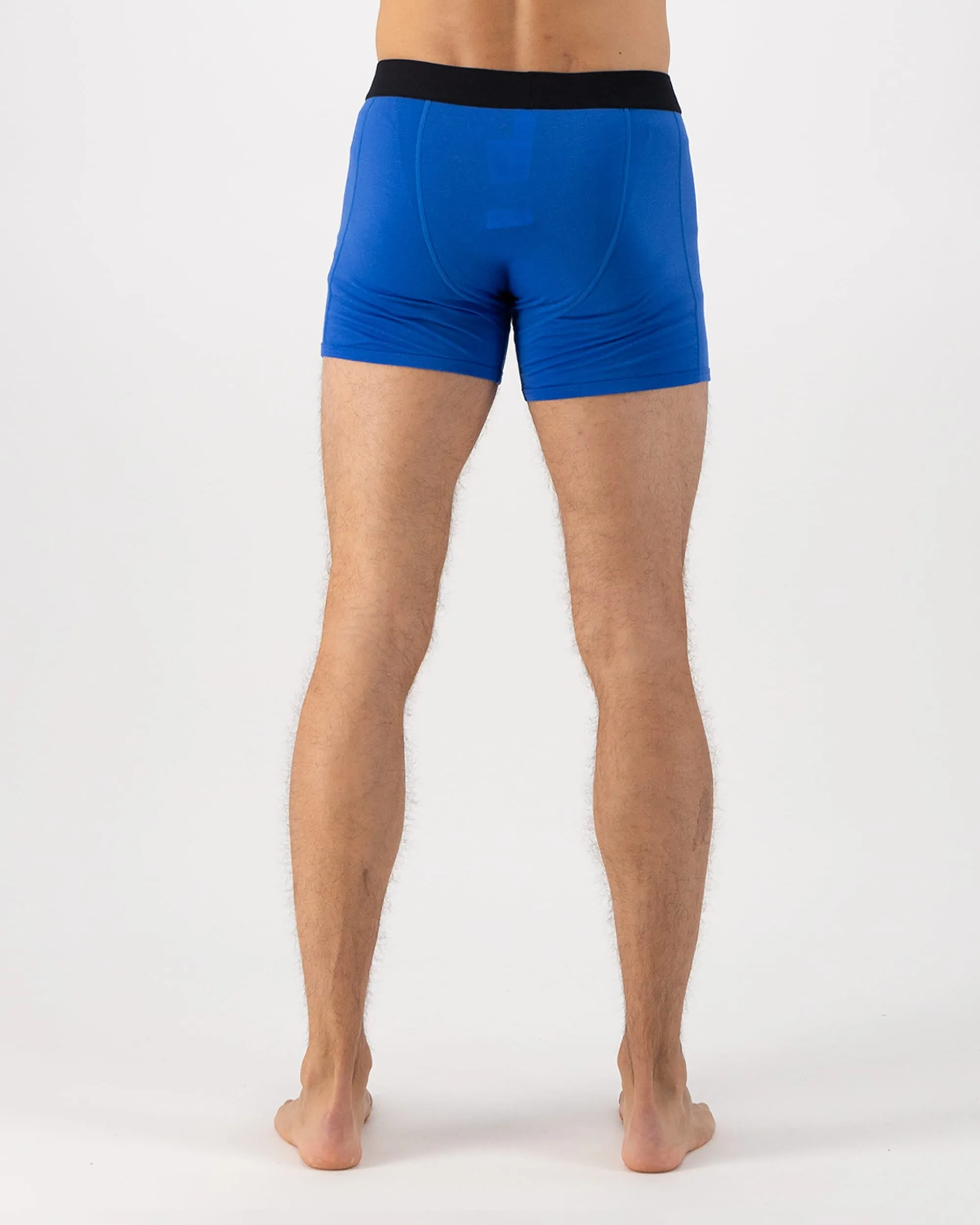 Hold 'em Shorty Merino Boxer - Cobalt