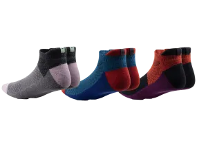 HUSTLE CUSHION LOW-CUT SOCKS 3 PACK