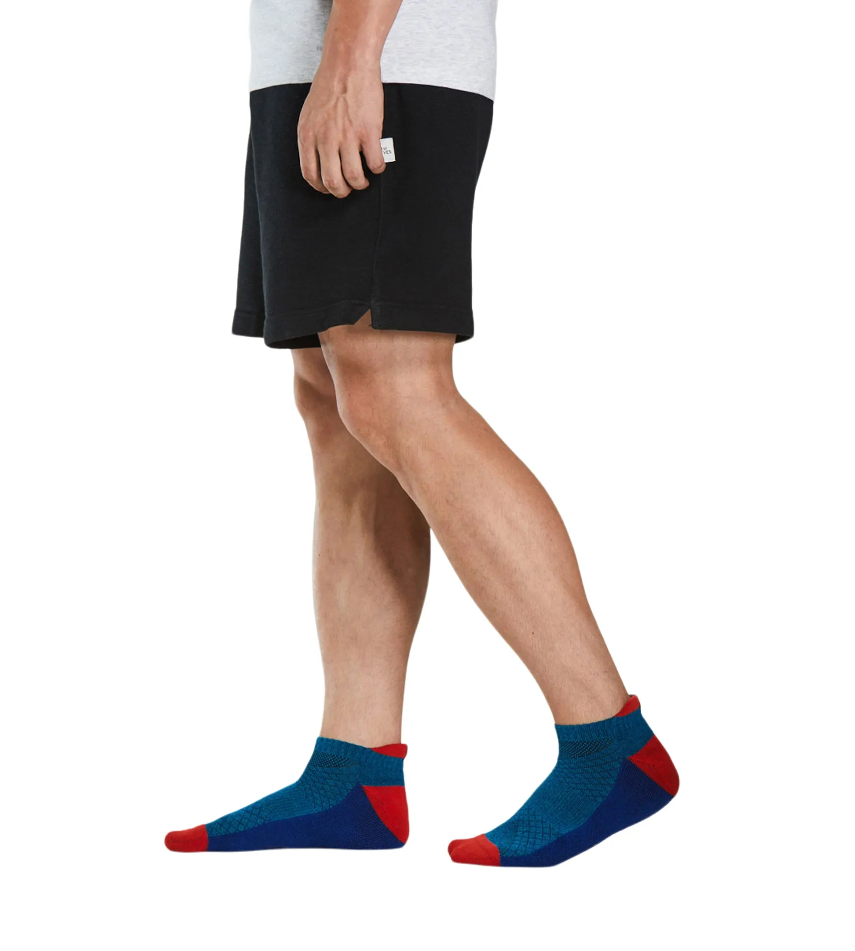 HUSTLE CUSHION LOW-CUT SOCKS 3 PACK