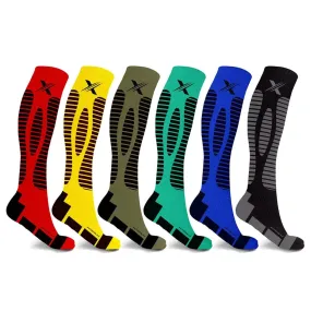 Kingston Compression Socks (6-Pairs)