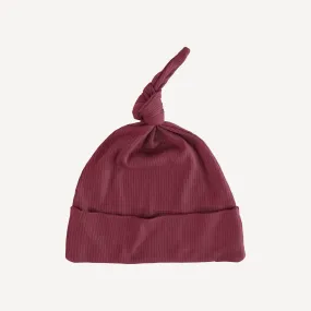 knot hat | port | modal skinny rib