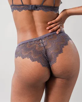 Lace Cheeky Grey