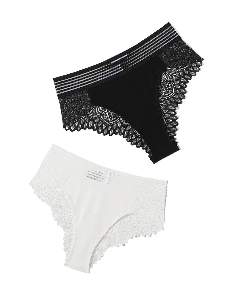 Lace Underwear Cheeky Hipster Panties