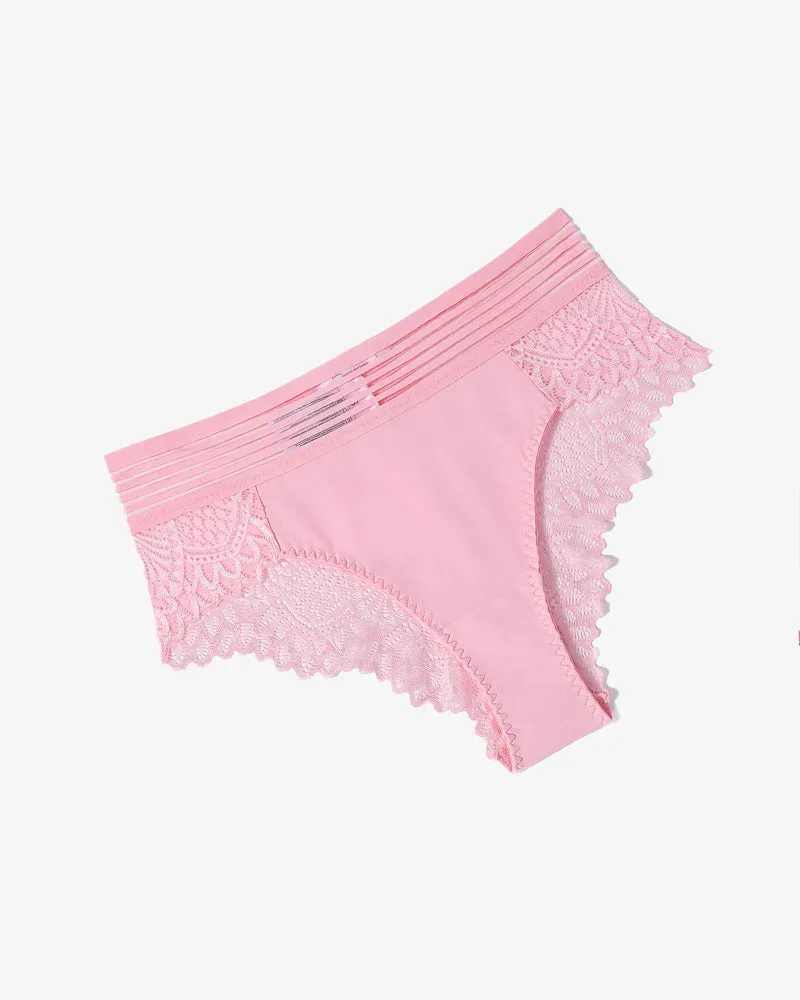 Lace Underwear Cheeky Hipster Panties