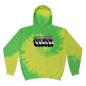 Lime Green Tie-Dye Hoodie