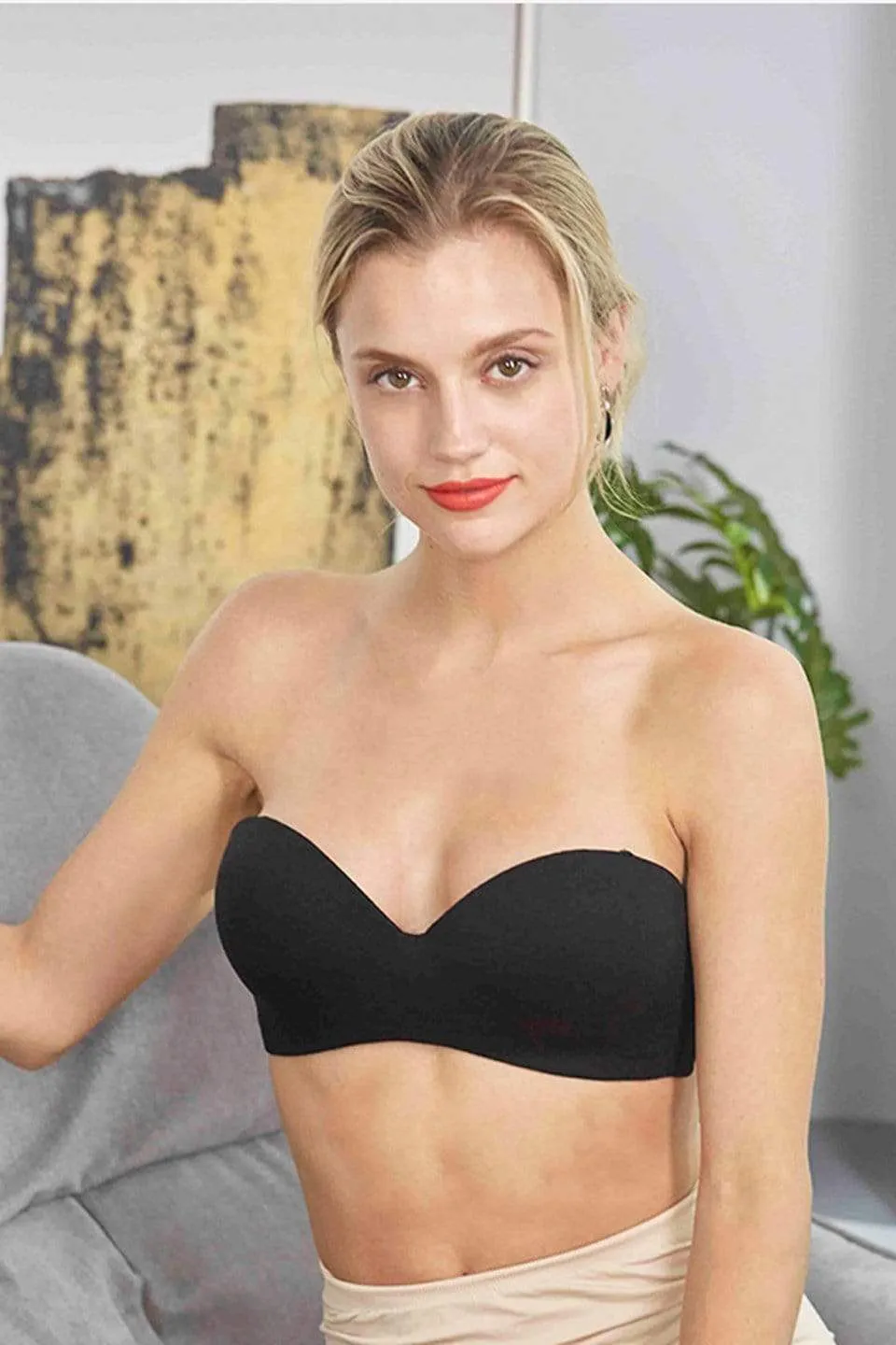 Marlie Bamboo Nursing Bra Black