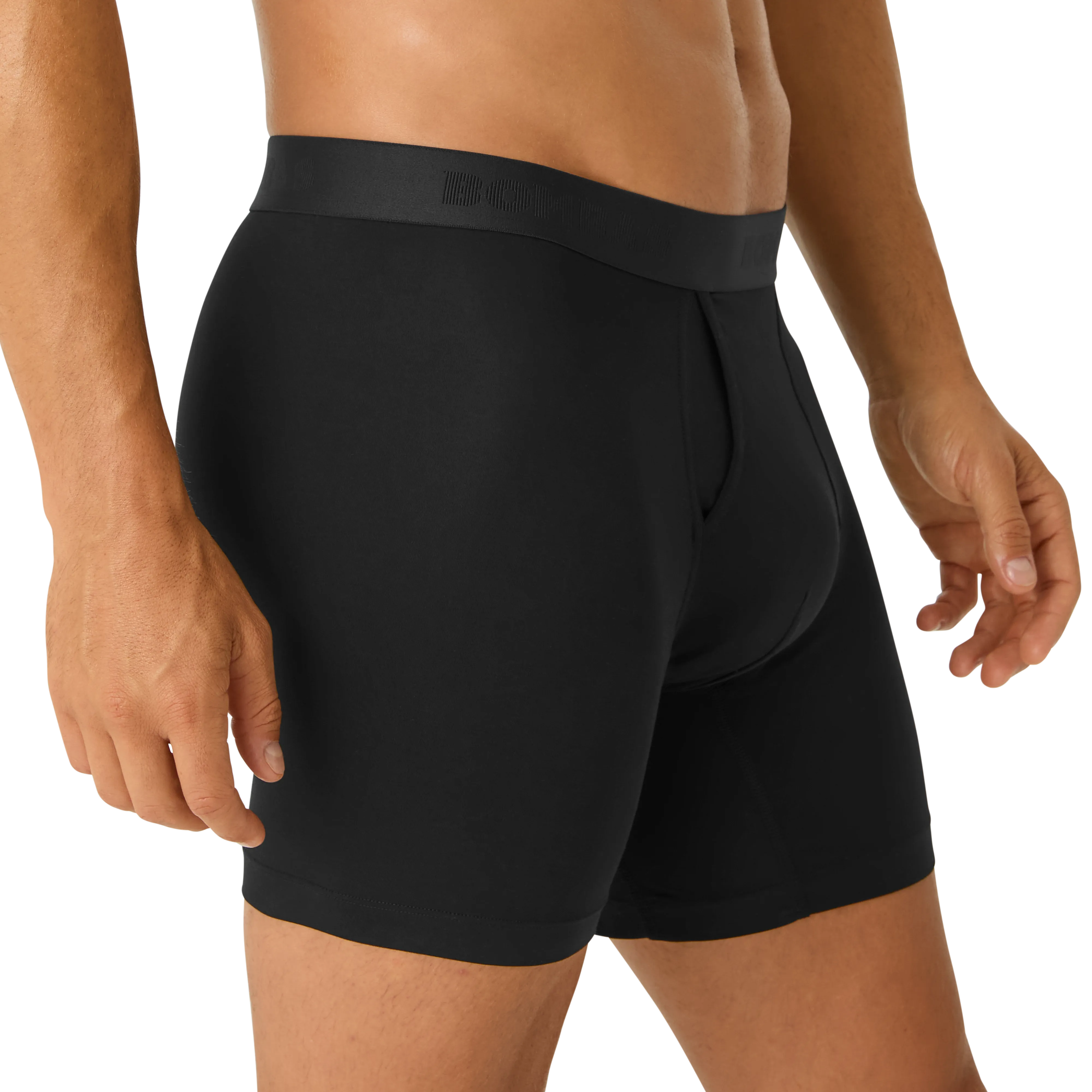 Men's Cotton Modal Blend Boxer Brief - Classic Fly 3-Pack