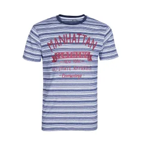 MEN'S STRIPED BASIC TEE SHIRT