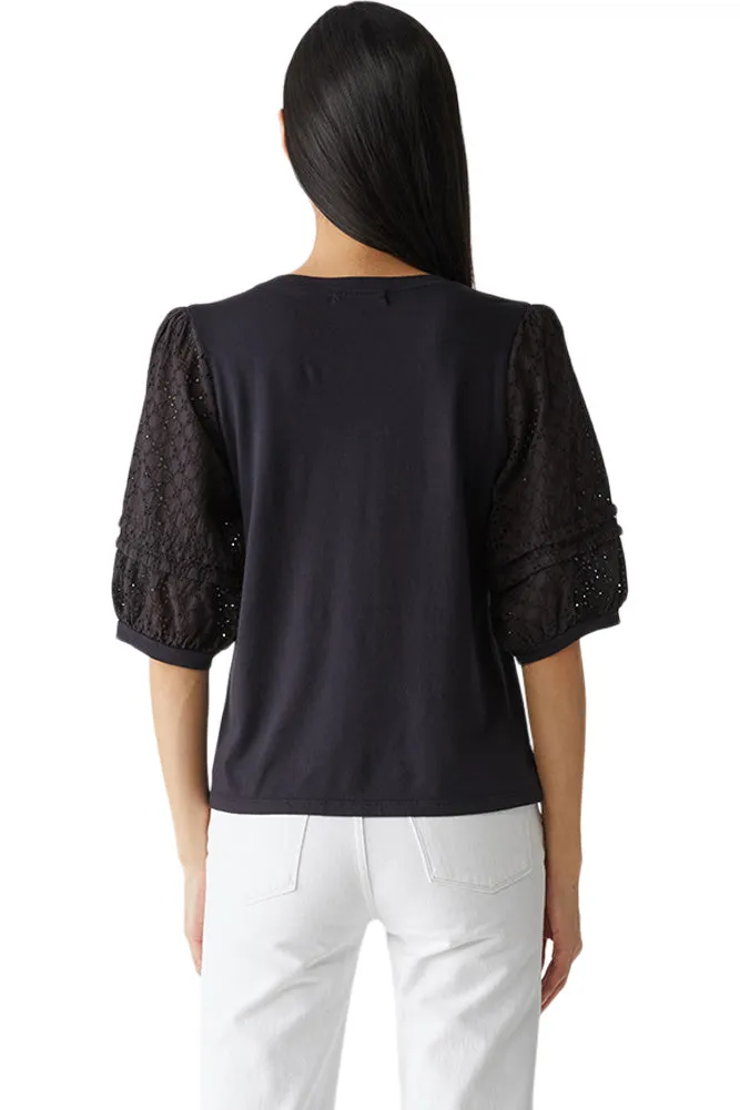 Michael Stars Maisie Eyelet Top