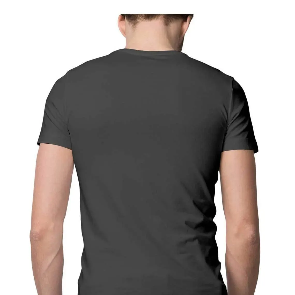 Mostly Saint Round Neck Half Sleeves T-shirt for Men