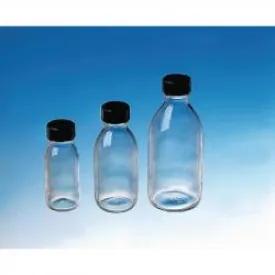 Narrow screw neck round bottles 1000ml