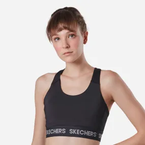 Áo Bra Tập Luyện Nữ Skechers Performance - Đen