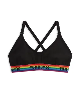 Prism Scoop Bralette LC - Black Rainbow