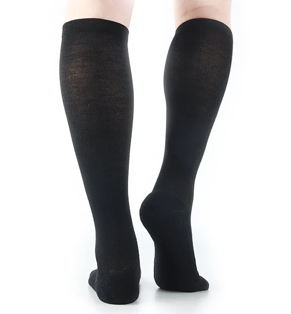 Rich Merino Wool Everyday Compression Socks (15-20mmHg) - Cushion - 3 Pack