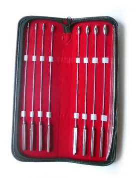 Rosebud Urethral Sounds Kit, 8 Piece