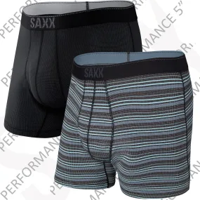 SAXX Men's 5" Quest Boxer Briefs TWIN PACK {SAXX-PP2Q}