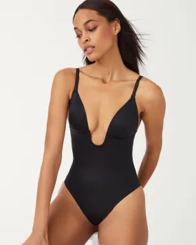 SPANXshape™ Suit Your Fancy Plunge Low Back Thong Bodysuit