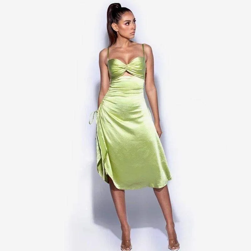 Spirit Garden Midi Cocktail Dress