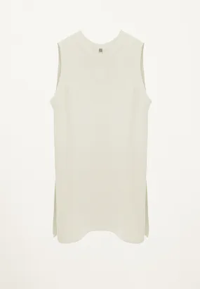 Stella Sleeveless Tunic in Ivory