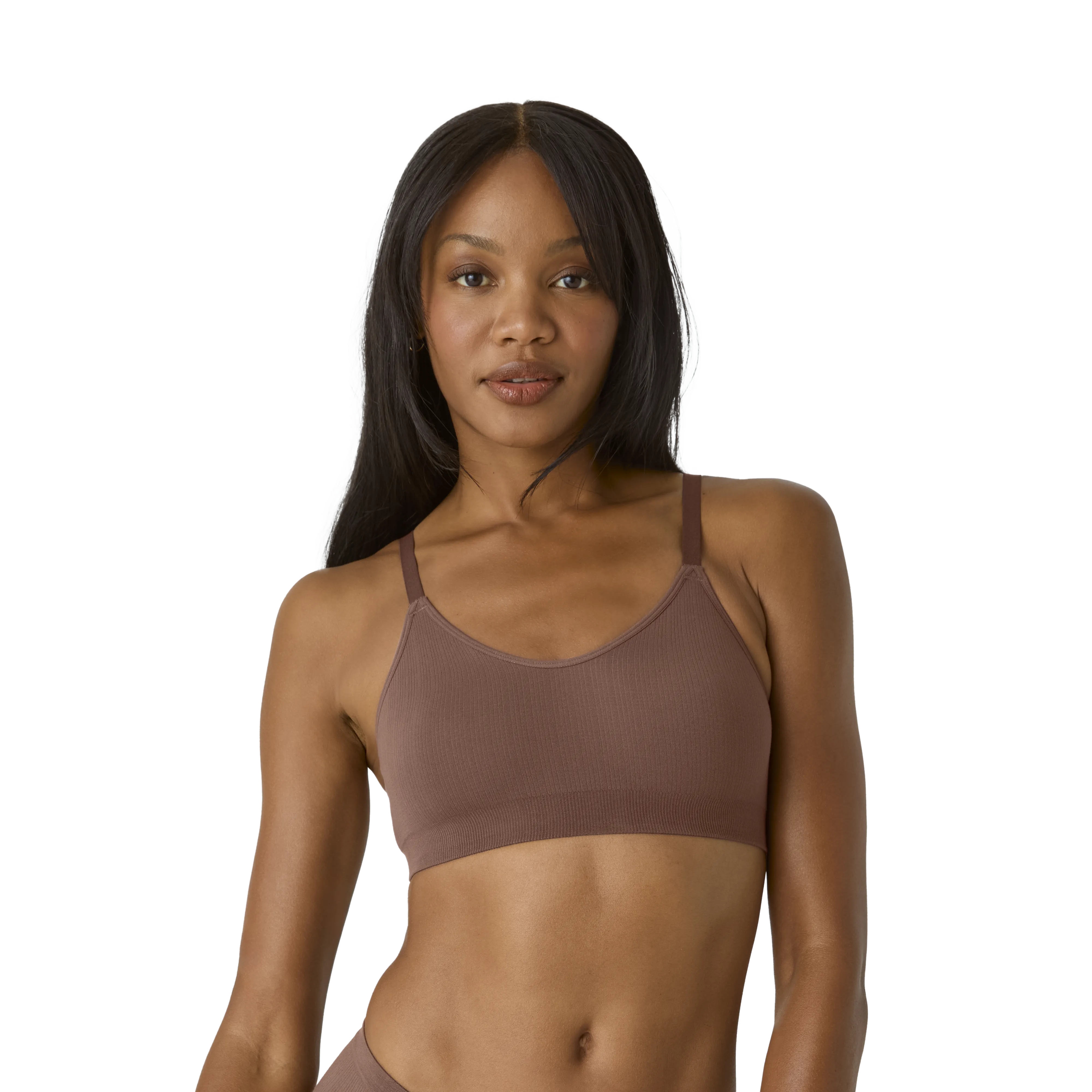 Women’s Seamless Scoop Bralette   High Rise Brief