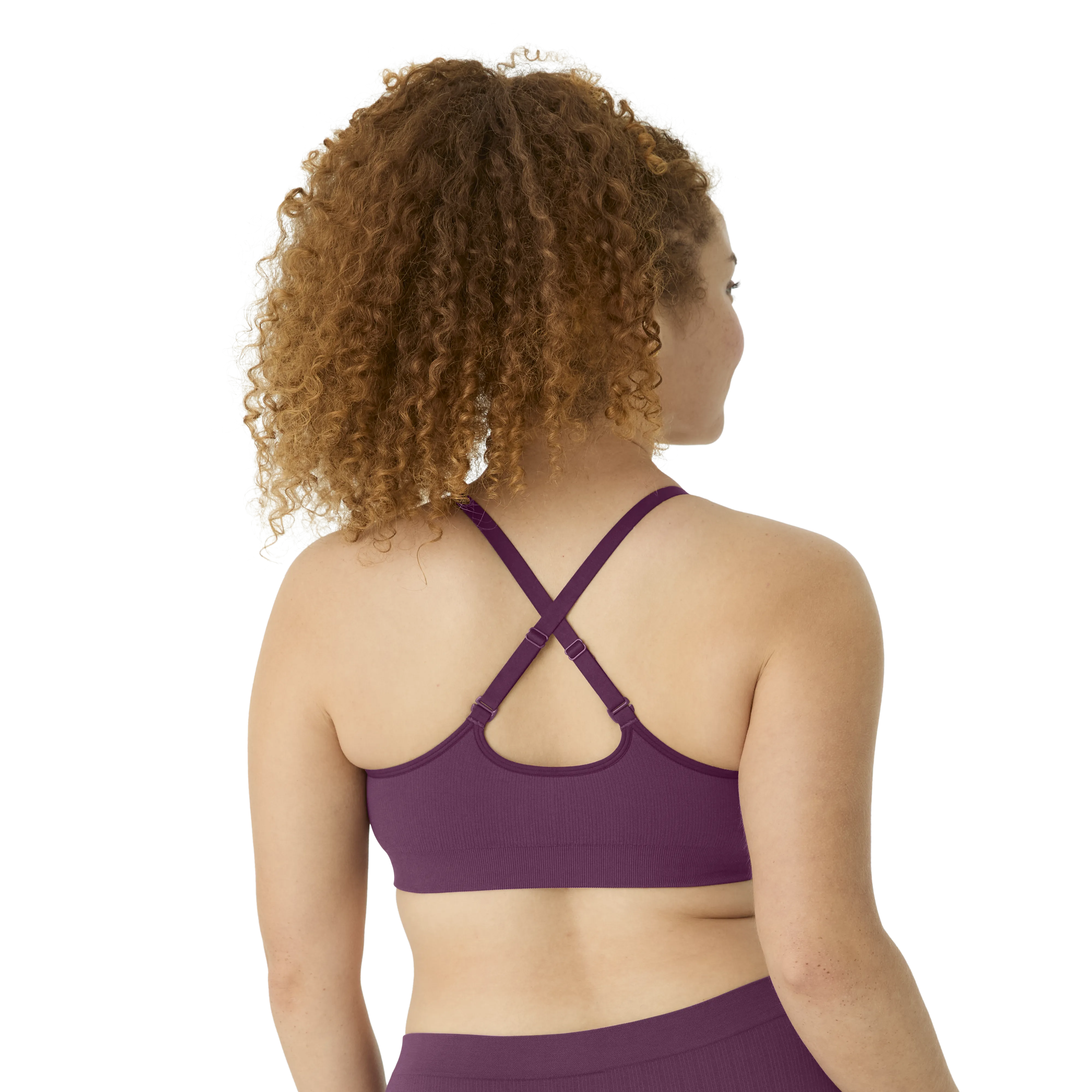 Women’s Seamless Scoop Bralette   High Rise Brief